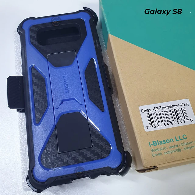 Case Samsung S8 con Clip para Cinturón y Soporte Integrado i-Blasón