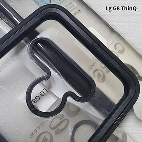 Case 360 Transparente LG G8 ThinQ / Carcasa Antigolpes Con Marco Frontal