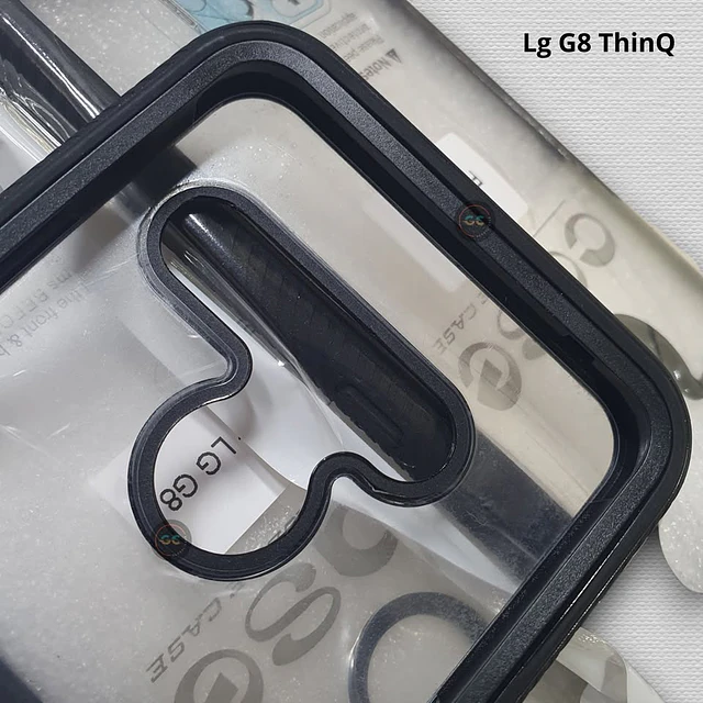 Case 360 Transparente LG G8 ThinQ / Carcasa Antigolpes Con Marco Frontal