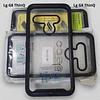 Case 360 Transparente LG G8 ThinQ / Carcasa Antigolpes Con Marco Frontal