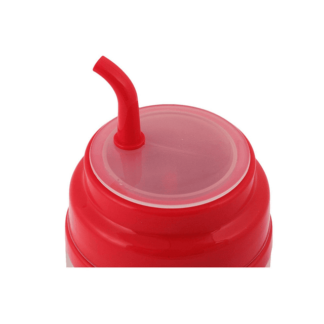 Termo Mate Acero Inoxidable 400ml Rojo