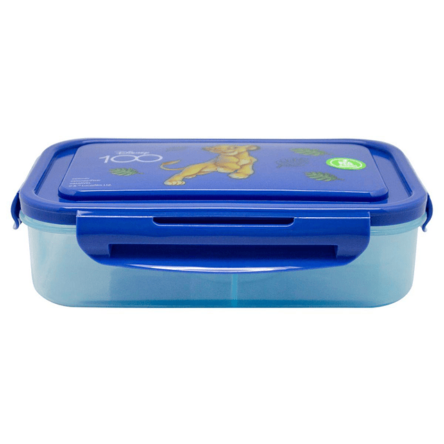 Hermético Rectangular 700ml Disney 100 años Para Niños