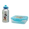 Set Escolar Botella + Hermético Disney 100 Años Para Niños