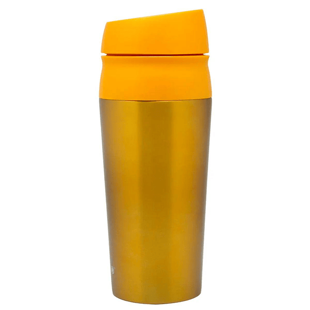 Vaso Mug Térmico Botón Keep 450ml Amarillo