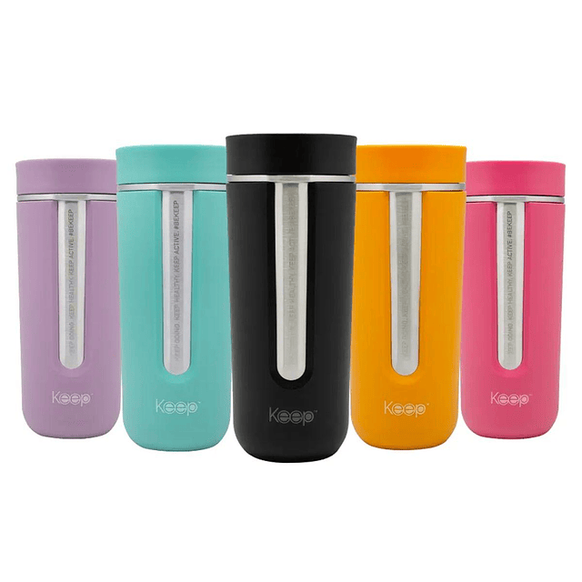 Vaso Mug Térmico Prime Acero Inoxidable 540ml Rosado