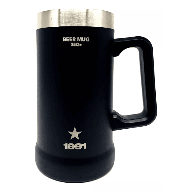 Mug Tazon Cervecero Acero Inoxidable Colo Colo 750ml