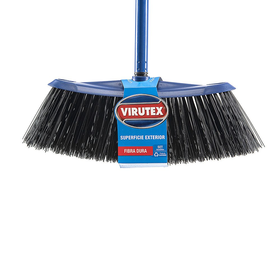 Escobillón con Mango Virutex Fibra Dura 1