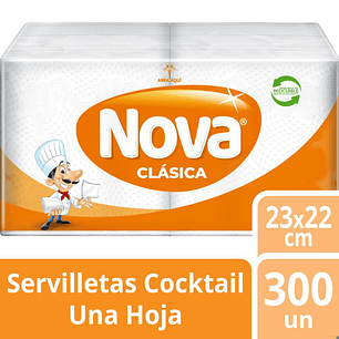 Servilleta Nova 300u - Coctel