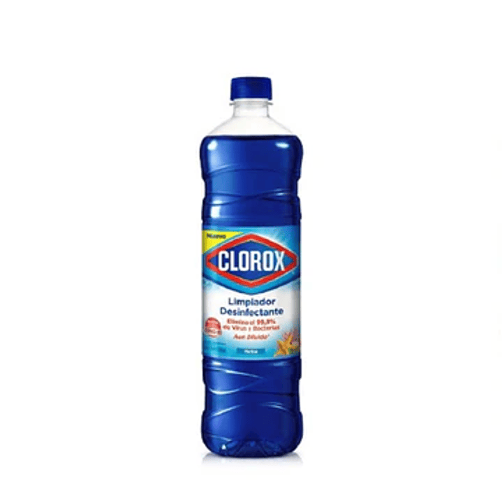 Limpiador Desinfectante liquido Clorox 900ml - Aroma Marina 1