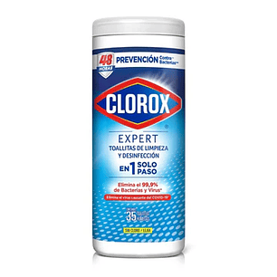 Toallitas Desinfectantes Clorox 35u - Tarro