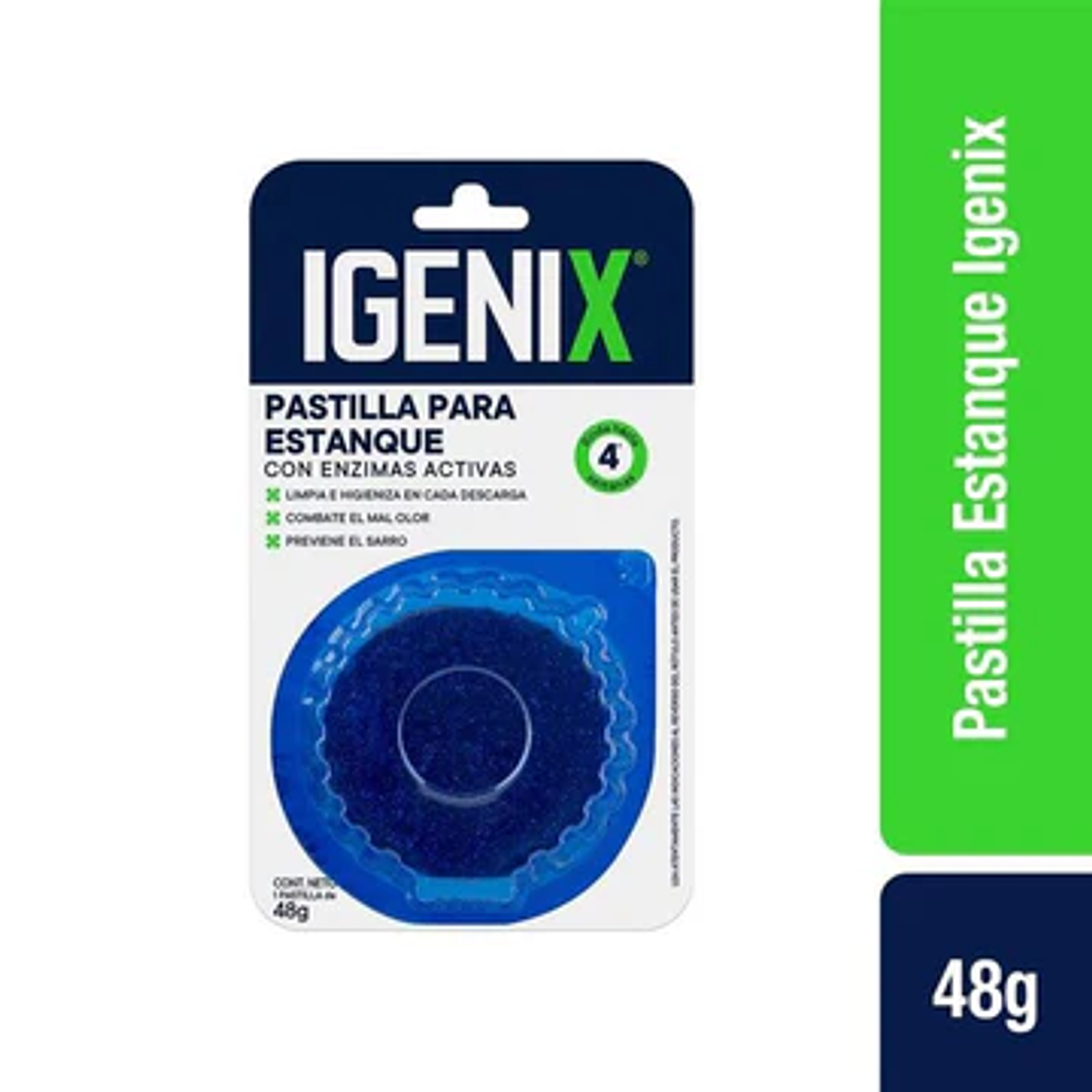 Pastilla para estanque Igenix 48g 1