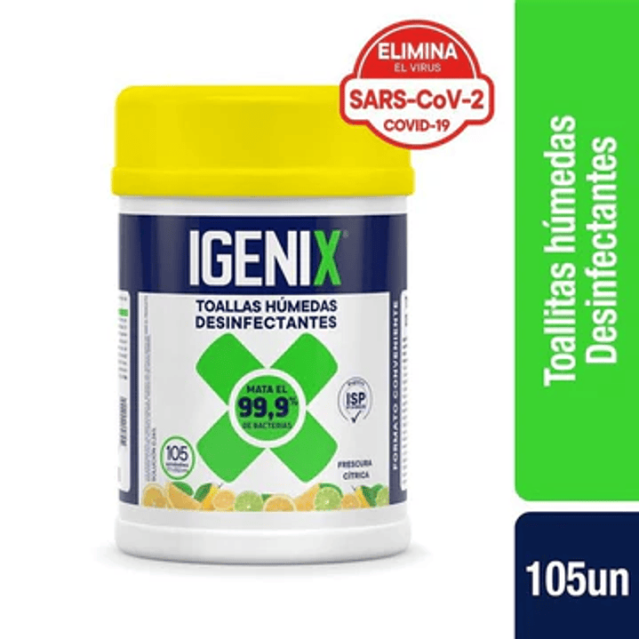 Toallitas Desinfectantes Igenix 105u 1