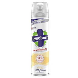 Desinfectante Aerosol Lysoform 360cc - Aroma Cítrico