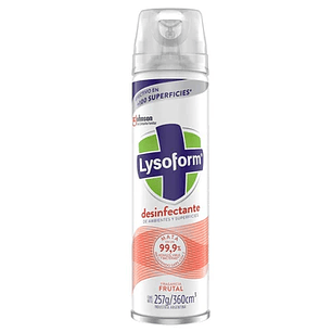 Desinfectante Aerosol Lysoform 360cc - Aroma Frutal