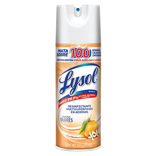 Desinfectante Aerosol Lysol 354gr - Aroma Citrus