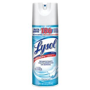Desinfectante Aerosol Lysol 354gr - Aroma Crisp Linen