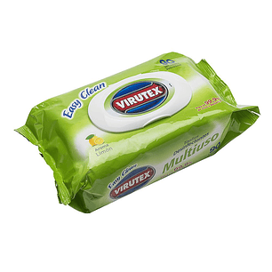 Toallitas Desinfectantes Virutex 90u - Aroma Limon