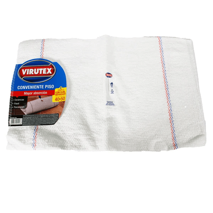 Trapero Algodón Simple Virutex c/ojal 40x50 - 1 unidad 1