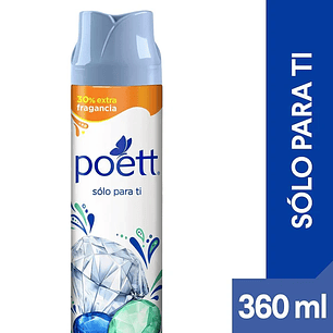 Desodorante Ambiental Poett 360ml - Aroma Solo para ti