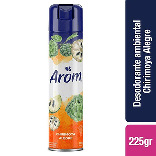 Desodorante Ambiental Arom 225gr-360ml - Aroma Chirimoya Alegre