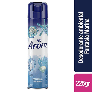 Desodorante Ambiental Arom 225gr-360ml - Aroma Fantasía Marina