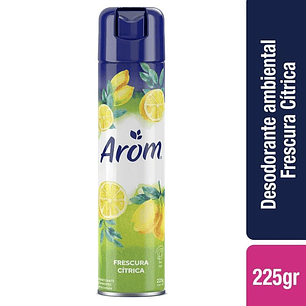 Desodorante Ambiental Arom 225gr-360ml - Aroma Frescura Cítrica