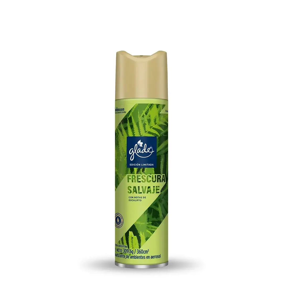 Desodorante Ambiental Glade 360ml - Aroma Frescura Salvaje 1