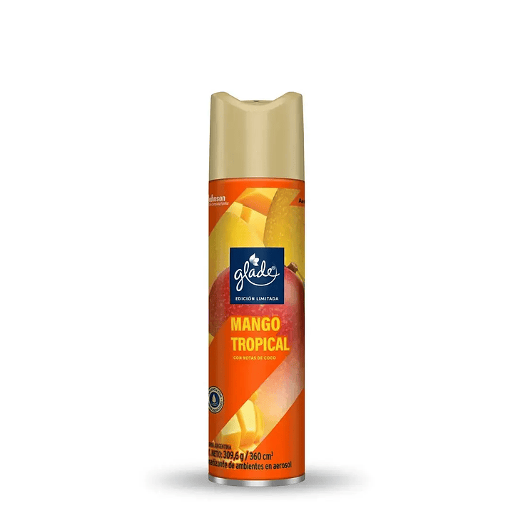 Desodorante Ambiental Glade 360ml - Aroma Mango Tropical 1