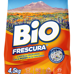Detergente en polvo Bio Frescura 4,5kg - Aroma Desierto Florido
