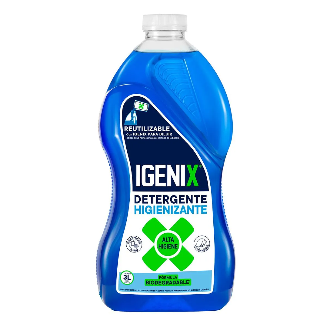 Detergente Higienizante Igenix 3lts 1