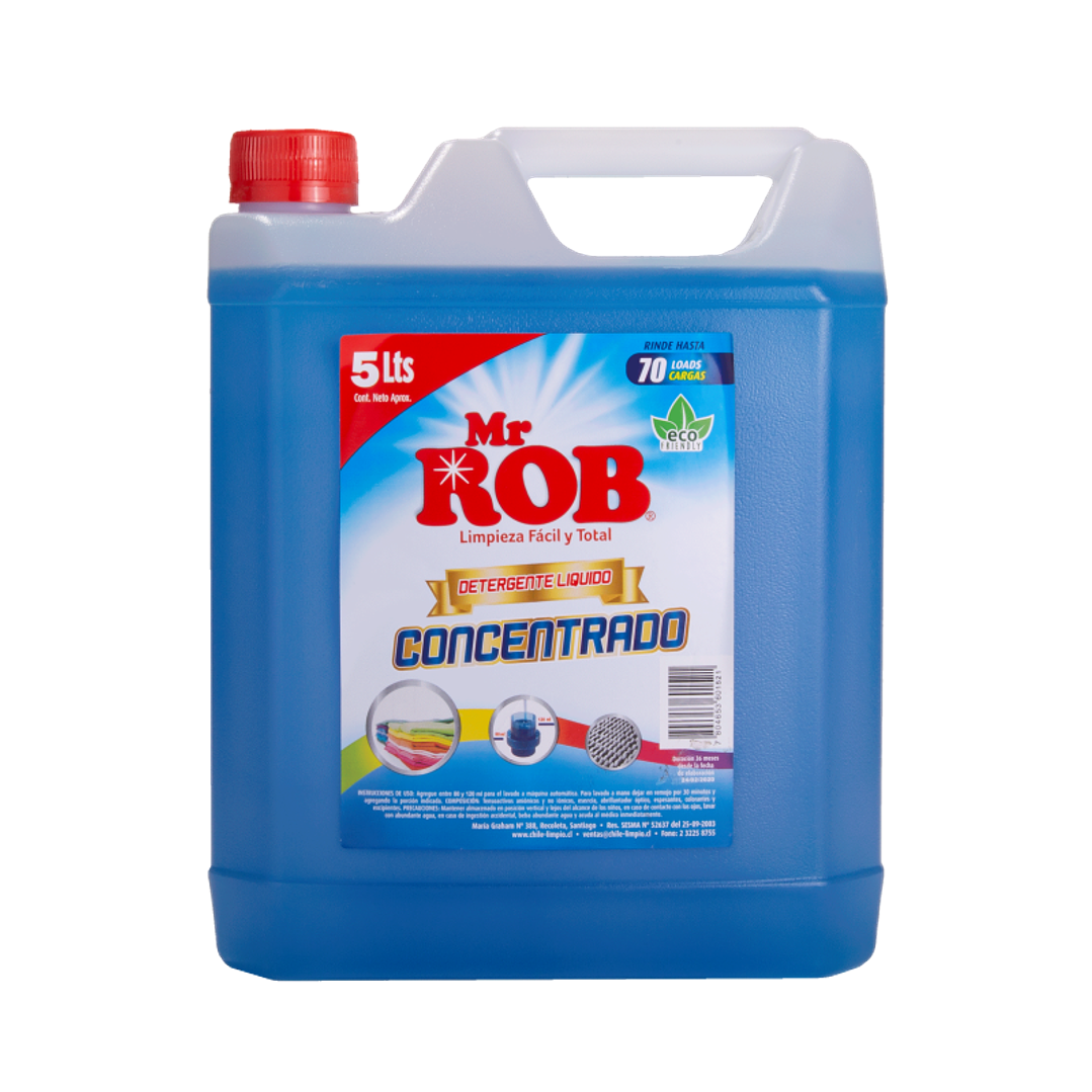 Detergente Mr. Rob Concentrado - 5lts 1
