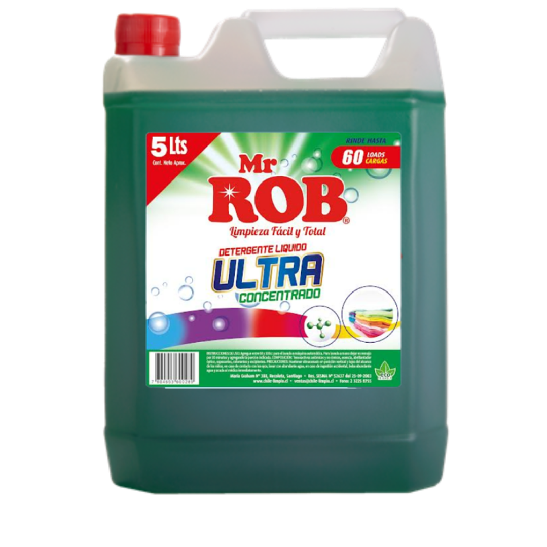 Detergente Mr. Rob Ultra Concentrado - 5lts 1