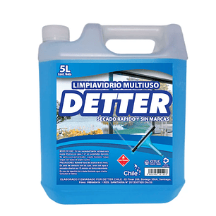 Limpia Vidrios Multiuso Detter 5 Lts