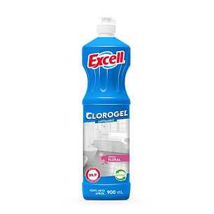 Quitasarro cloro gel Excell - 900ml Floral