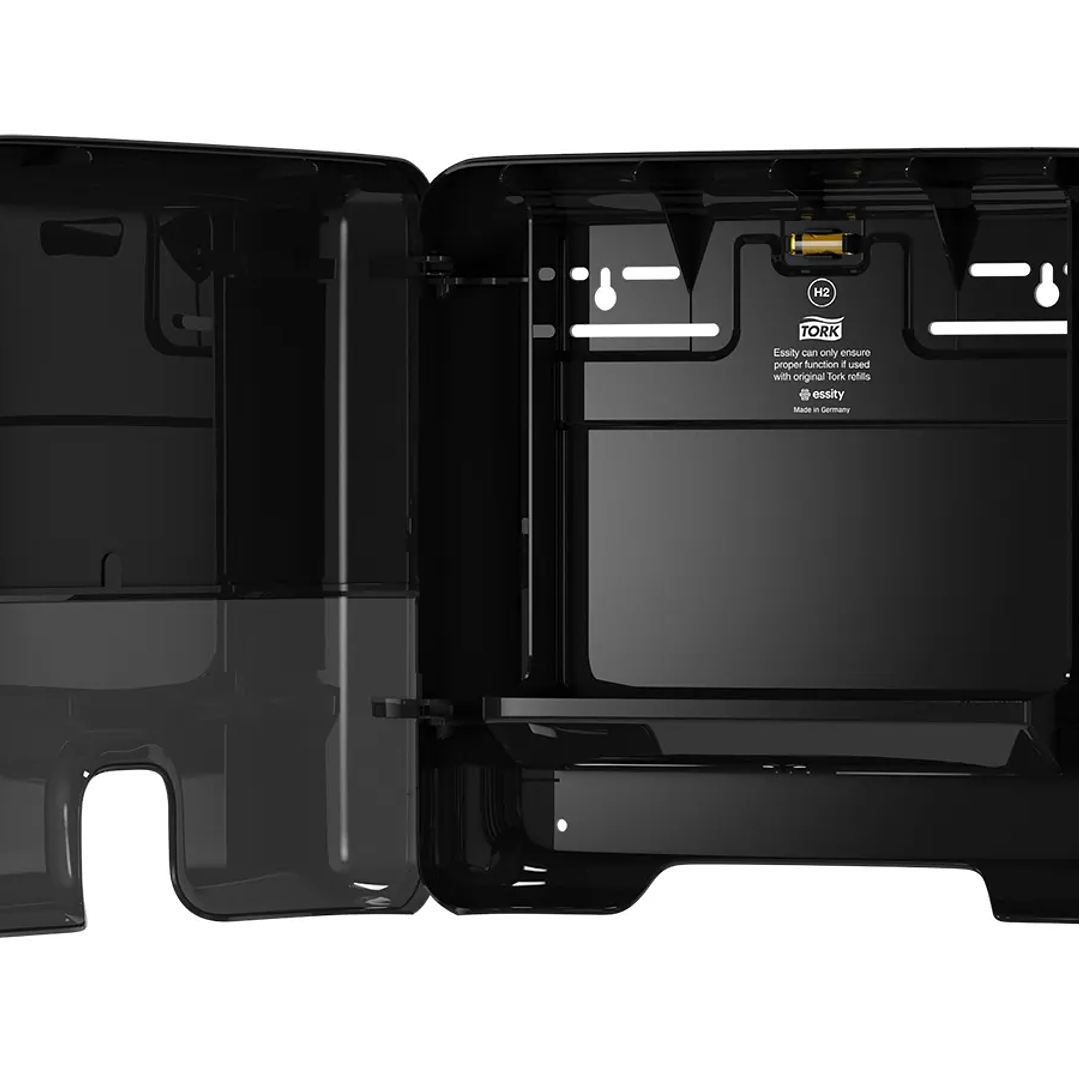 Dispensador Tork Xpress Negro - Toalla Interfoliada 2