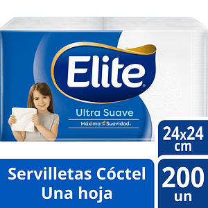 Servilletas Elite Cóctel 200 un