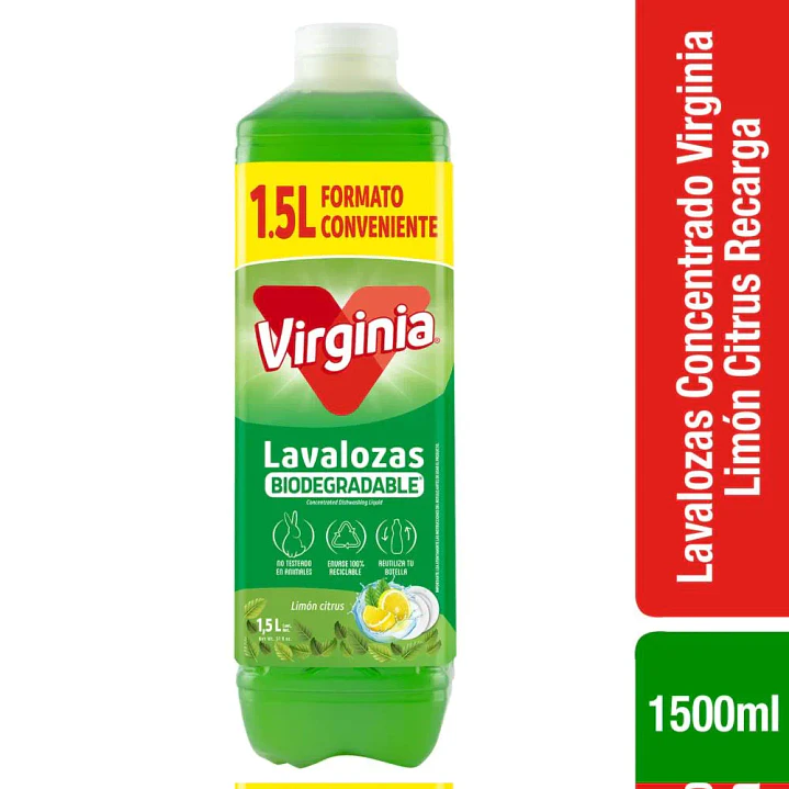 Lavalozas Virginia limón citrus 1.5 L 1