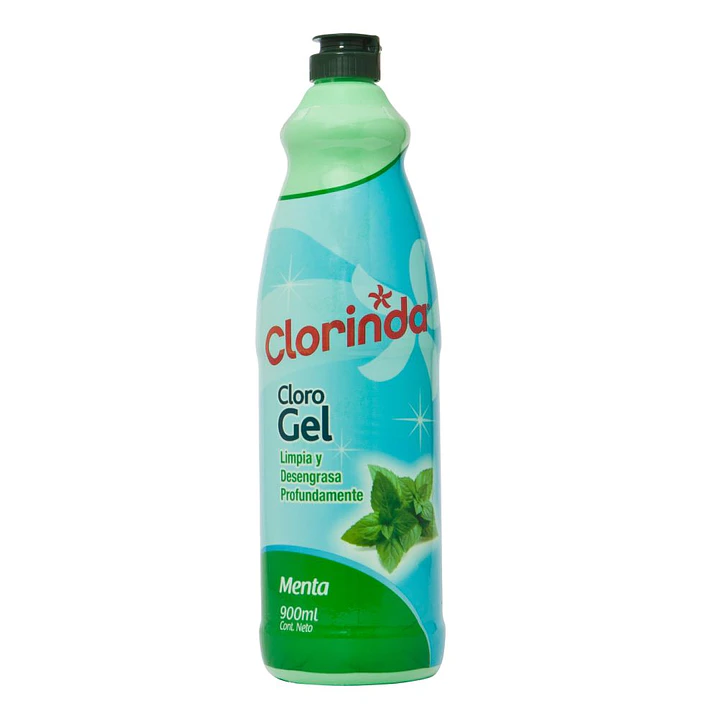 Clorinda Cloro Gel Menta 900ml 1