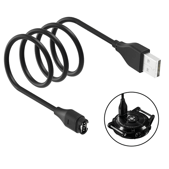 Cable Cargador más Tapon Antipolvo Para Garmin Varios Modelo