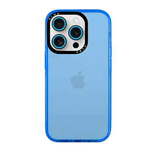 Carcasa Neon Con Lentes Para iPhone 16 Pro Max