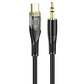 Cable de Audio Hoco UPA25 Transparent Discovery Tipo C - Miniatura 1