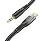 Cable de Audio Hoco UPA25 Transparent Discovery Tipo C - Miniatura 2
