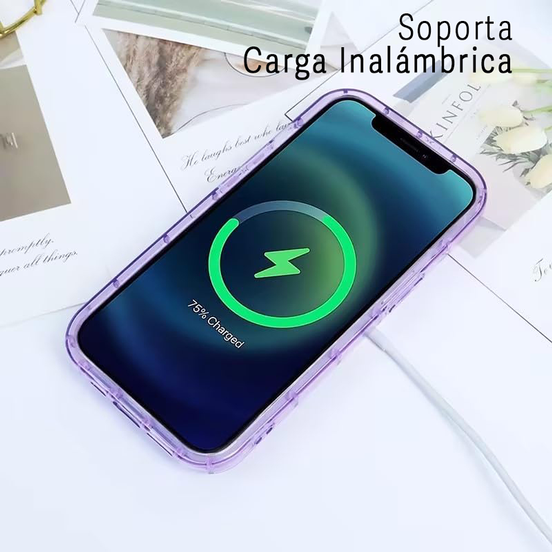 Carcasa 3D holográfica con colgante de mano iPhone 13 / iPhone 14 4