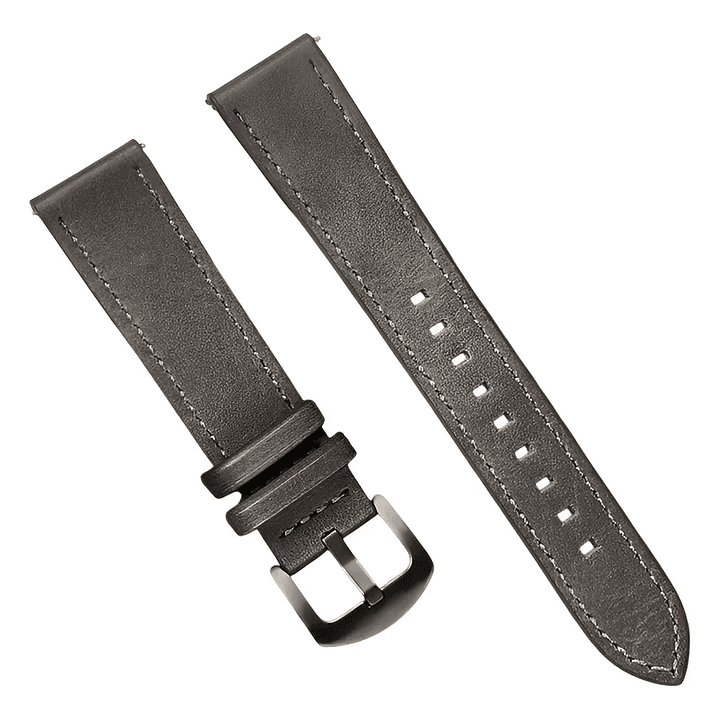 Correa De Cuero Para Huawei Samsung Xiaomi Garmin 22mm 4