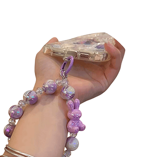 Colgante De Mano Antiperdida Pulsera Tornasol Para Telefono