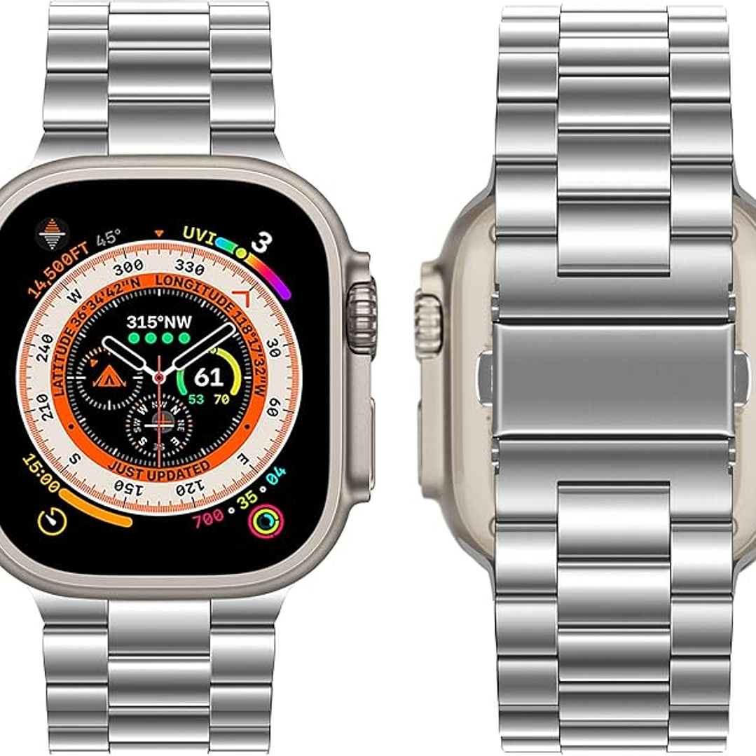 Correa De Acero Inoxidable De Lujo 49 46 45 44 42 ( Serie 1/2/3 ) 1