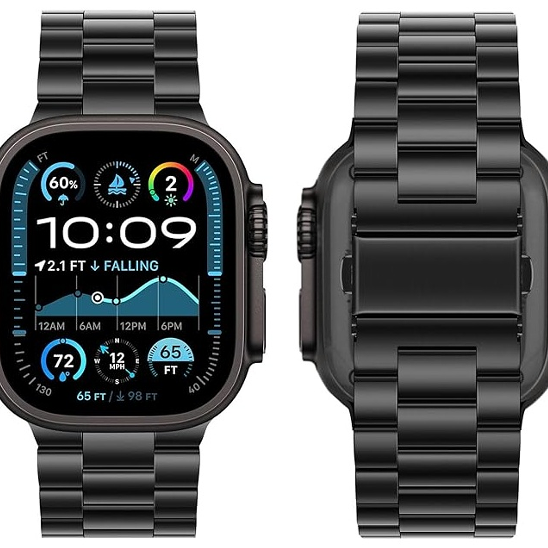 Correa De Acero Inoxidable De Lujo 49 46 45 44 42 ( Serie 1/2/3 ) 2