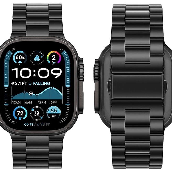 Correa De Acero Inoxidable De Lujo 49 46 45 44 42 ( Serie 1/2/3 ) 2