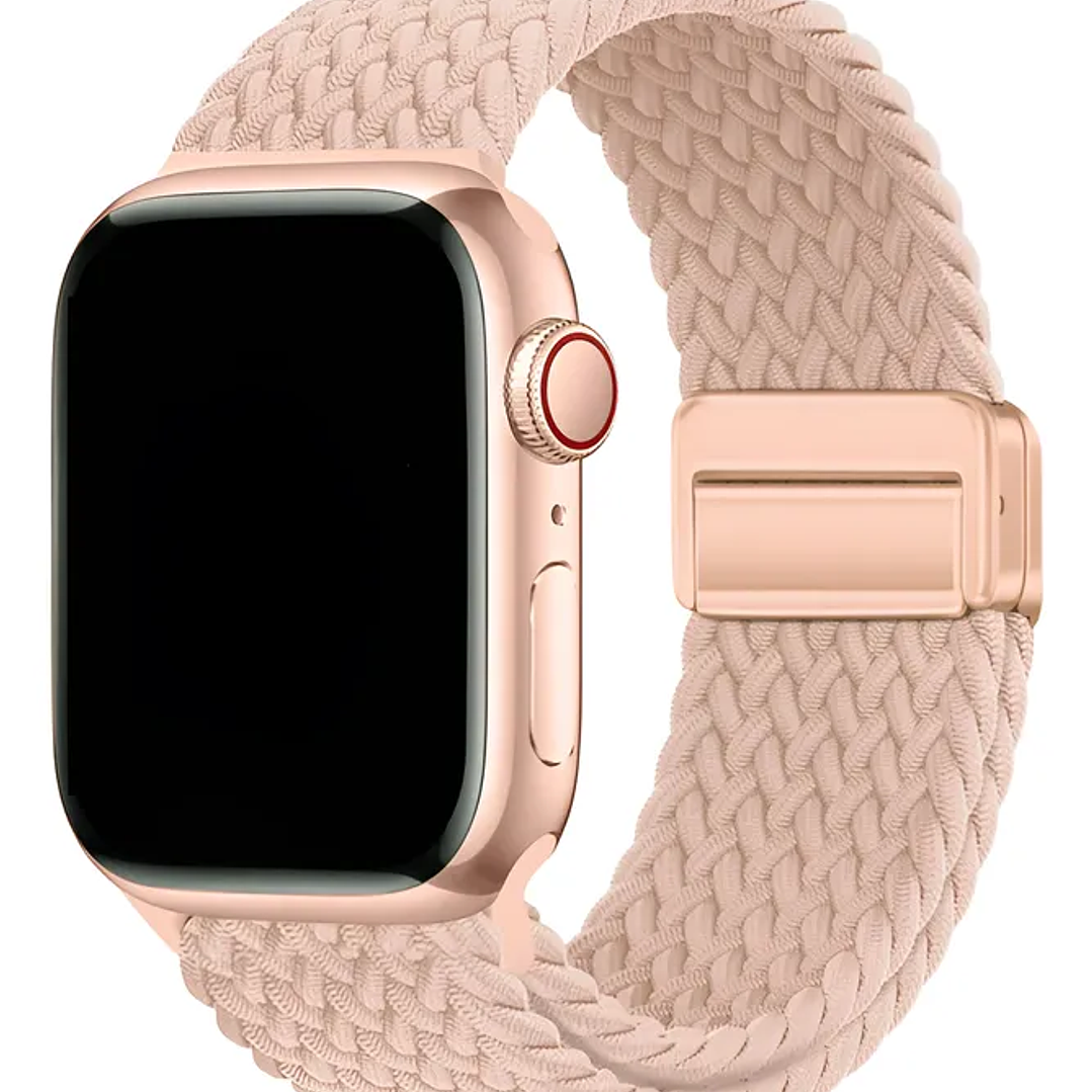 Correa Nylon Trenzada Para Apple Watch 38 40 41mm 42 S10 S11 2