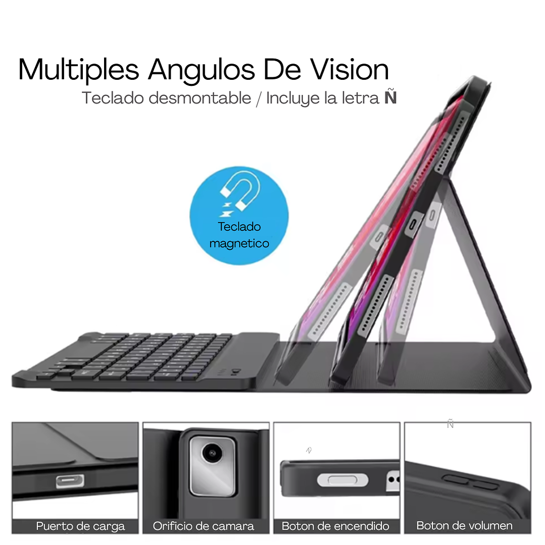 Carcasa con Teclado Para Lenovo M11 / K11 TB330FU / TB330XU 4